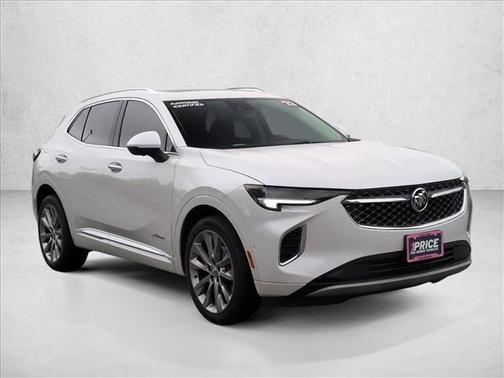 White Frost Tricoat 2023 Buick Envision Avenir AWD