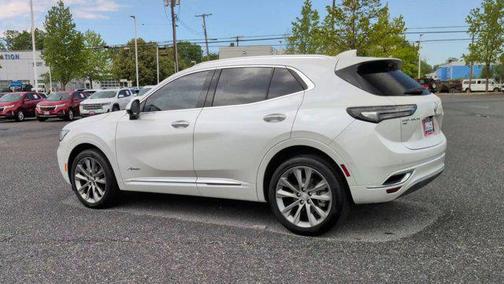 White Frost Tricoat 2023 Buick Envision Avenir AWD