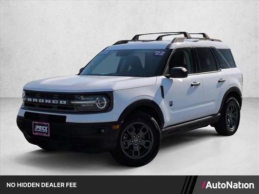 Oxford White 2022 Ford Bronco Sport Big Bend