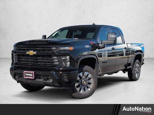Black 2026 Chevrolet Silverado 2500 Custom