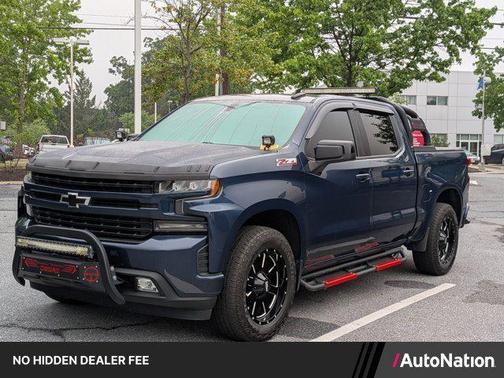 Northsky Blue Metallic 2021 Chevrolet Silverado 1500 RST