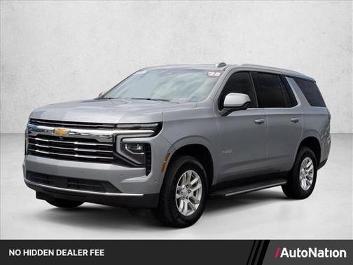 Sterling Gray Metallic 2025 Chevrolet Tahoe LT