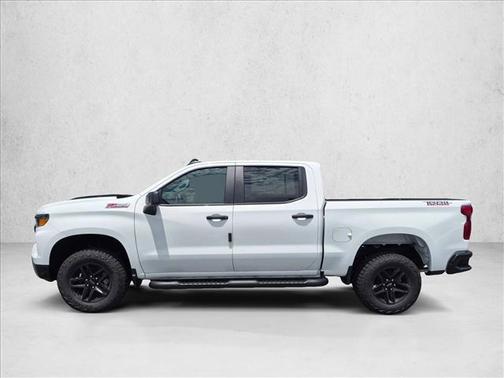 Summit White 2026 Chevrolet Silverado 1500 Custom Trail Boss
