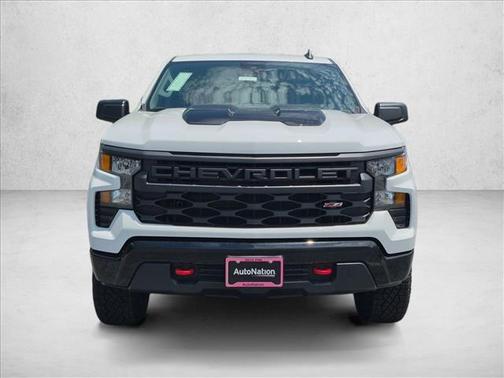 Summit White 2026 Chevrolet Silverado 1500 Custom Trail Boss