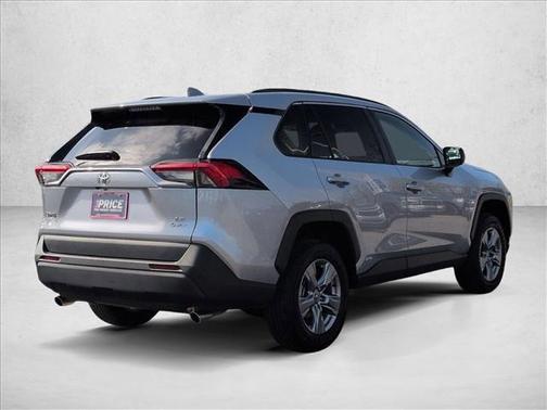 Silver Sky Metallic 2025 Toyota RAV4 Hybrid LE