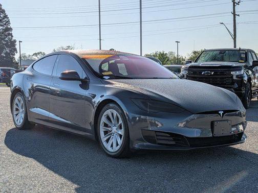 Midnight Silver Metallic 2017 Tesla Model S 75D