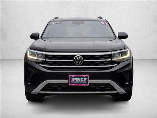 Deep Black Pearl 2023 Volkswagen Atlas 3.6L SE w/Technology