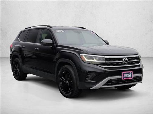 Deep Black Pearl 2023 Volkswagen Atlas 3.6L SE w/Technology