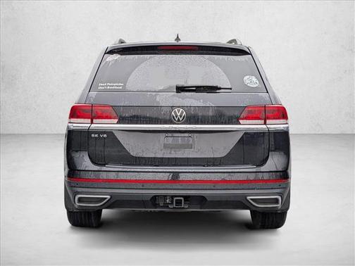 Deep Black Pearl 2023 Volkswagen Atlas 3.6L SE w/Technology