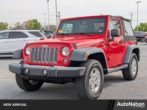 Firecracker Red Clearcoat 2016 Jeep Wrangler Sport