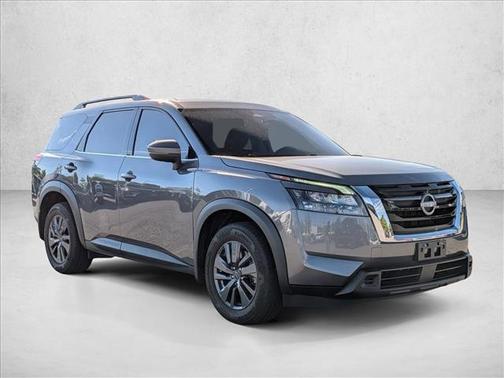 Gun Metallic 2024 Nissan Pathfinder SV 4WD