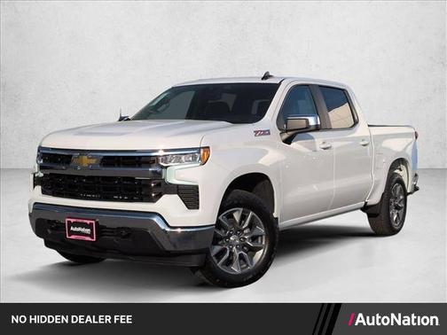 Summit White 2026 Chevrolet Silverado 1500 LT