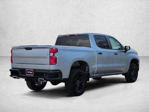 Sterling Gray Metallic 2026 Chevrolet Silverado 1500 Custom Trail Boss