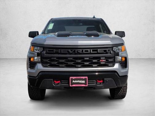 Sterling Gray Metallic 2026 Chevrolet Silverado 1500 Custom Trail Boss