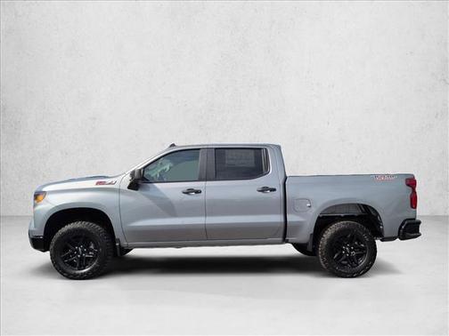 Sterling Gray Metallic 2026 Chevrolet Silverado 1500 Custom Trail Boss