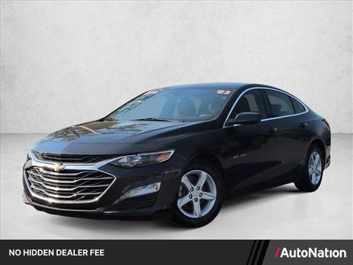 Dark Ash Metallic 2023 Chevrolet Malibu FWD 1LT