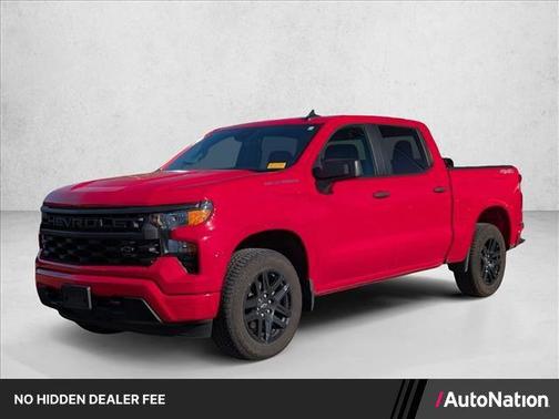 Red Hot 2024 Chevrolet Silverado 1500 Custom