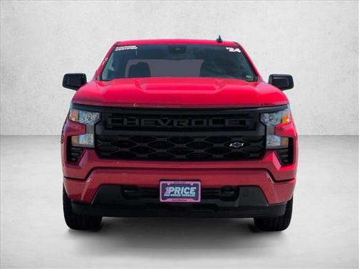Red Hot 2024 Chevrolet Silverado 1500 Custom