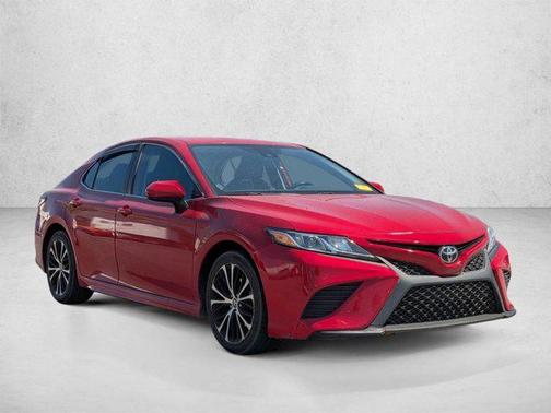 Supersonic Red 2020 Toyota Camry SE