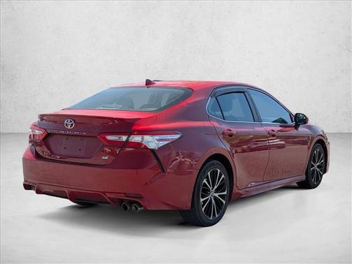 Supersonic Red 2020 Toyota Camry SE