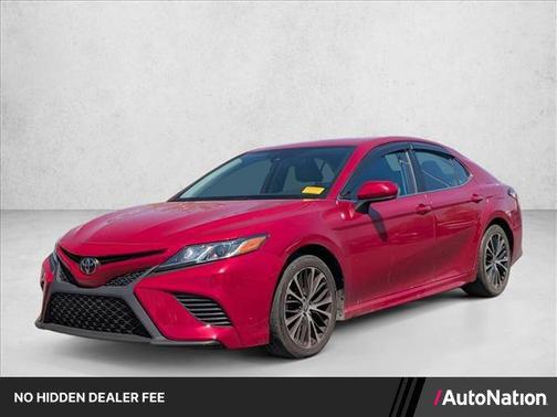 Supersonic Red 2020 Toyota Camry SE