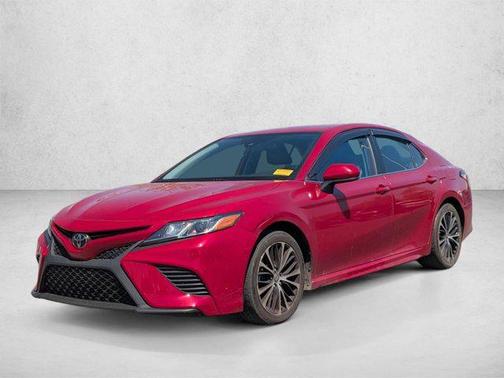 Supersonic Red 2020 Toyota Camry SE