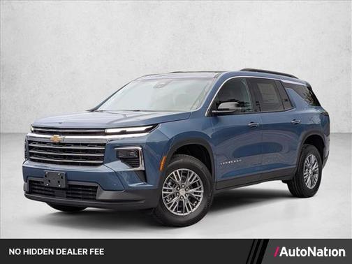 Lakeshore Blue Metallic 2026 Chevrolet Traverse LT