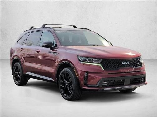 Passion Red Tintcoat 2022 Kia Sorento SX
