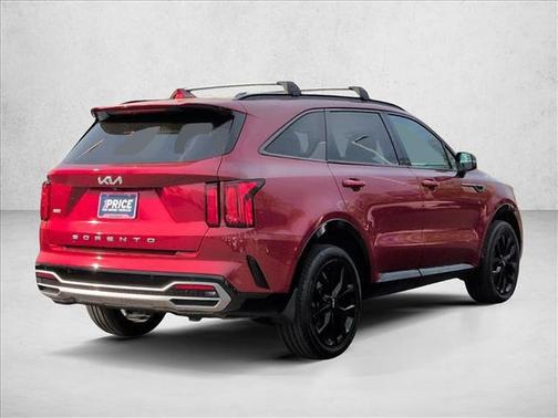 Passion Red Tintcoat 2022 Kia Sorento SX