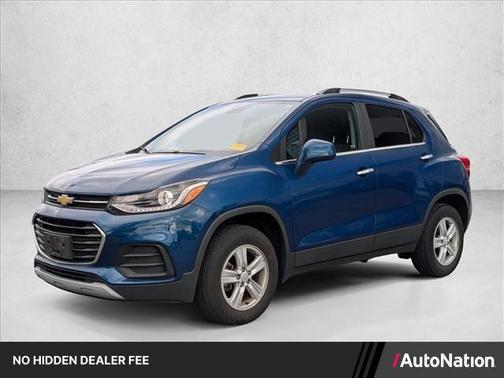Pacific Blue Metallic 2020 Chevrolet Trax LT