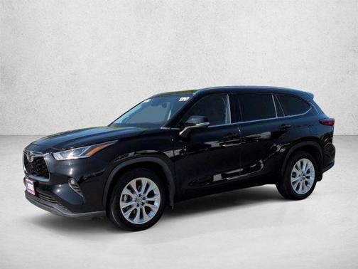 Midnight Black Metallic 2020 Toyota Highlander Limited