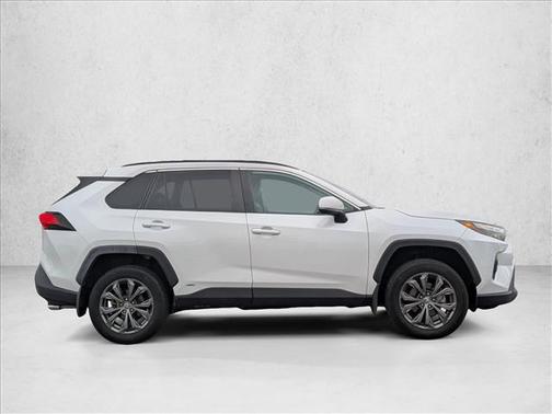 Wind Chill Pearl 2023 Toyota RAV4 Hybrid XLE Premium