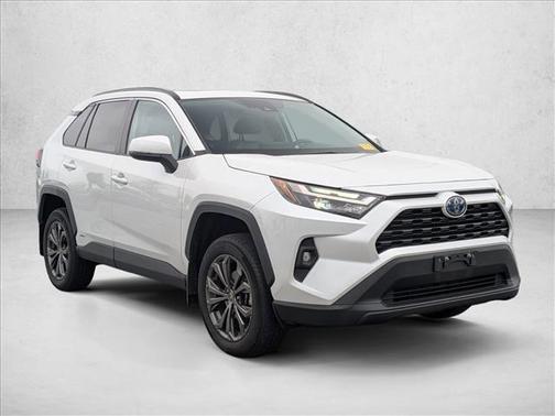 Wind Chill Pearl 2023 Toyota RAV4 Hybrid XLE Premium
