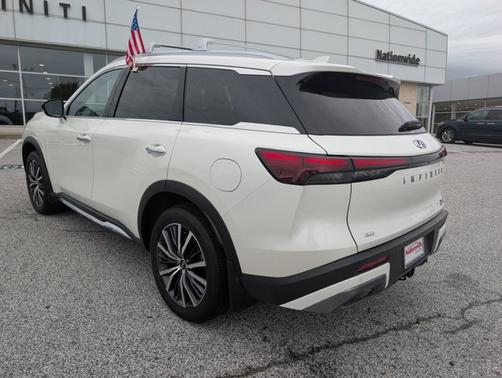 Majestic White 2025 INFINITI QX60 SENSORY