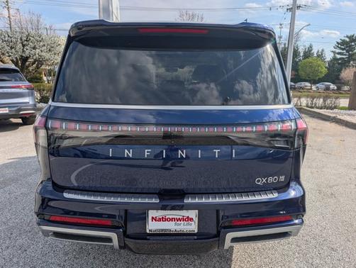 Grand Blue 2025 INFINITI QX80 SENSORY