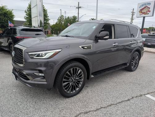 Anthracite Gray 2024 INFINITI QX80 PREMIUM SELECT