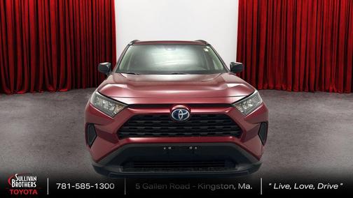 Ruby Flare Pearl 2022 Toyota RAV4 Hybrid LE