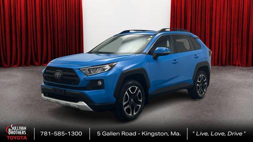 Blue Flame 2019 Toyota RAV4 Adventure