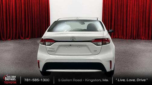 Super White 2020 Toyota Corolla LE