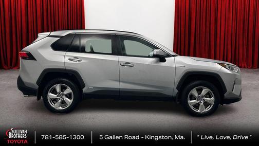 Silver Sky Metallic 2020 Toyota RAV4 Hybrid Limited