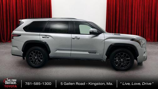 Celestial Silver Metallic 2026 Toyota Sequoia Platinum
