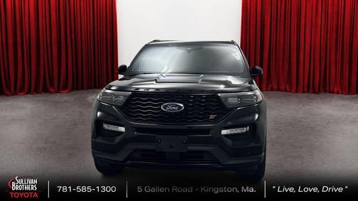 Agate Black Metallic 2022 Ford Explorer ST
