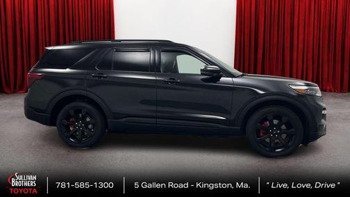 Agate Black Metallic 2022 Ford Explorer ST
