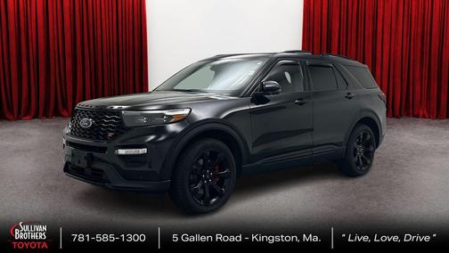 Agate Black Metallic 2022 Ford Explorer ST