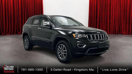 Diamond Black Crystal Pearlcoat 2021 Jeep Grand Cherokee Limited