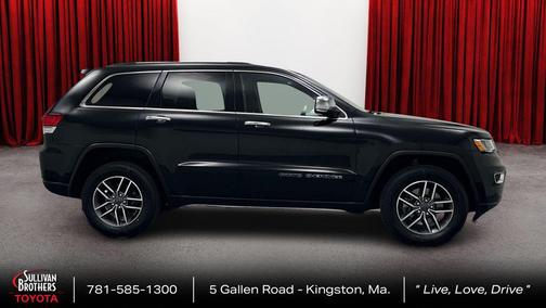 Diamond Black Crystal Pearlcoat 2021 Jeep Grand Cherokee Limited