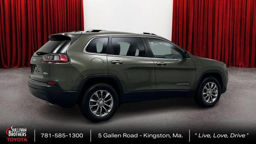 Olive Green Pearlcoat 2021 Jeep Cherokee Latitude Lux