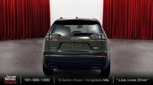 Olive Green Pearlcoat 2021 Jeep Cherokee Latitude Lux