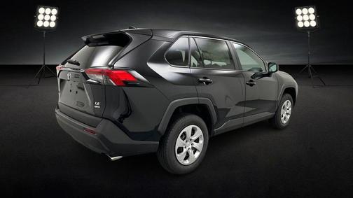 Midnight Black Metallic 2024 Toyota RAV4 LE