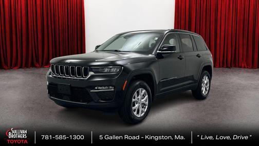 Diamond Black Crystal Pearlcoat 2022 Jeep Grand Cherokee Limited
